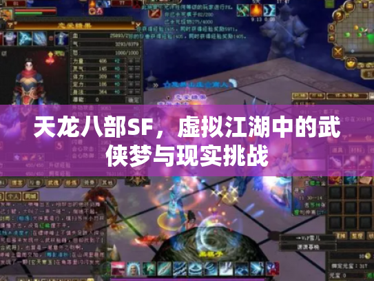 天龙八部SF，虚拟江湖中的武侠梦与现实挑战