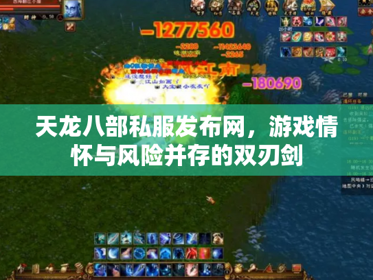 天龙八部私服发布网，游戏情怀与风险并存的双刃剑