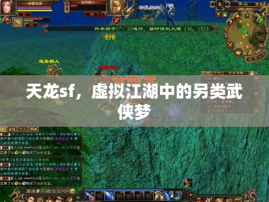 天龙sf，虚拟江湖中的另类武侠梦