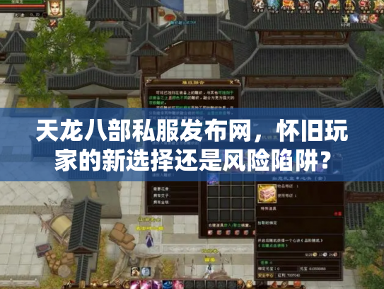 天龙八部私服发布网，怀旧玩家的新选择还是风险陷阱？
