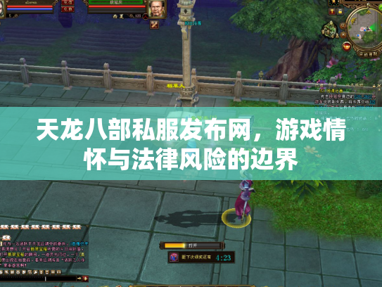天龙八部私服发布网，游戏情怀与法律风险的边界