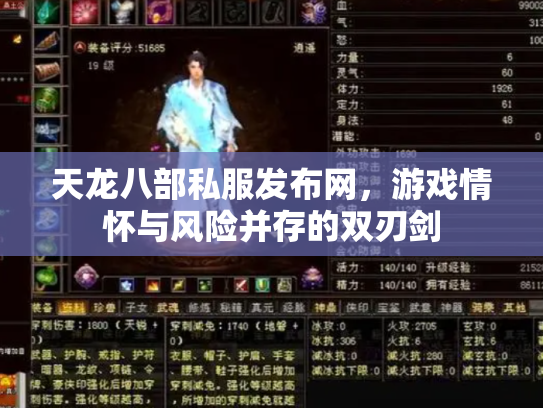 天龙八部私服发布网，游戏情怀与风险并存的双刃剑