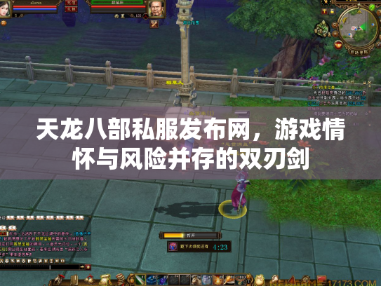天龙八部私服发布网，游戏情怀与风险并存的双刃剑