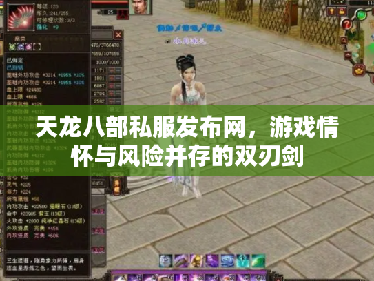 天龙八部私服发布网，游戏情怀与风险并存的双刃剑