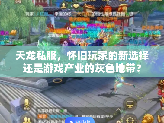 天龙私服，怀旧玩家的新选择还是游戏产业的灰色地带？