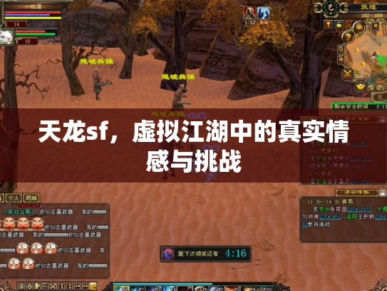 天龙sf，虚拟江湖中的真实情感与挑战