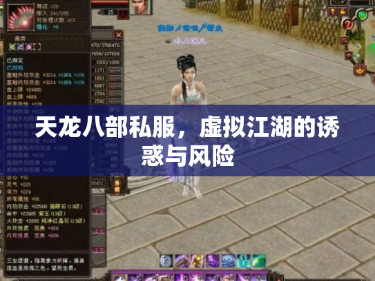 天龙八部私服，虚拟江湖的诱惑与风险