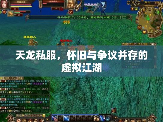 天龙私服，怀旧与争议并存的虚拟江湖