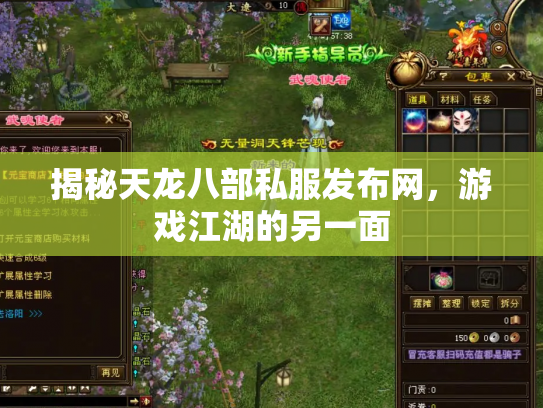揭秘天龙八部私服发布网，游戏江湖的另一面