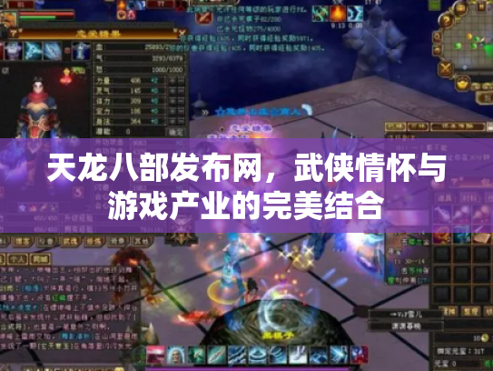 天龙八部发布网，武侠情怀与游戏产业的完美结合