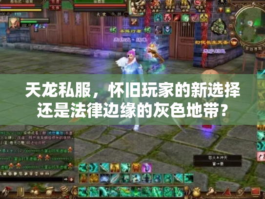 天龙私服，怀旧玩家的新选择还是法律边缘的灰色地带？