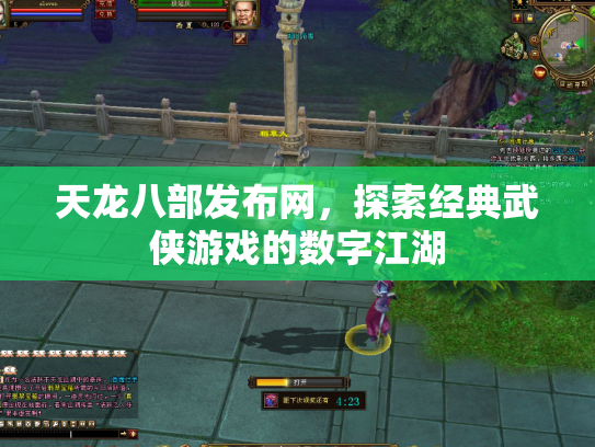 天龙八部发布网，探索经典武侠游戏的数字江湖