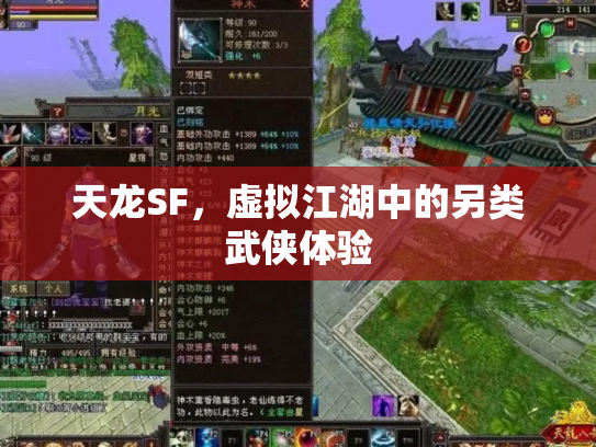 天龙SF，虚拟江湖中的另类武侠体验