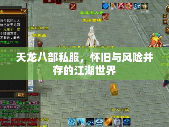 天龙八部私服，怀旧与风险并存的江湖世界