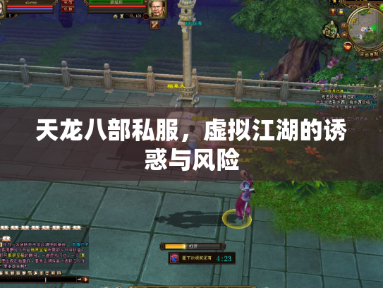 天龙八部私服，虚拟江湖的诱惑与风险