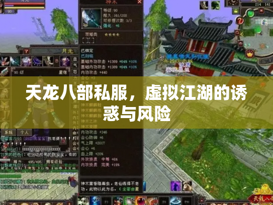 天龙八部私服，虚拟江湖的诱惑与风险