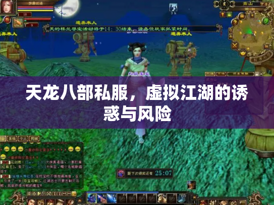天龙八部私服，虚拟江湖的诱惑与风险