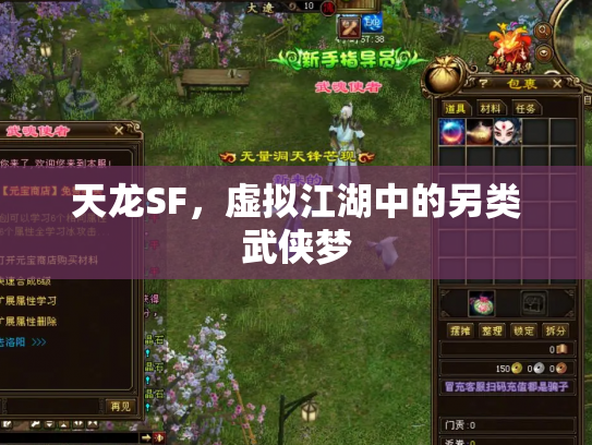 天龙SF，虚拟江湖中的另类武侠梦