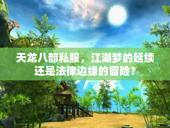 天龙八部私服，江湖梦的延续还是法律边缘的冒险？