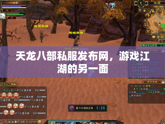 天龙八部私服发布网，游戏江湖的另一面