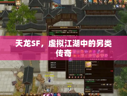 天龙SF，虚拟江湖中的另类传奇