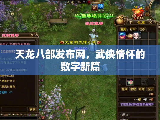 天龙八部发布网，武侠情怀的数字新篇