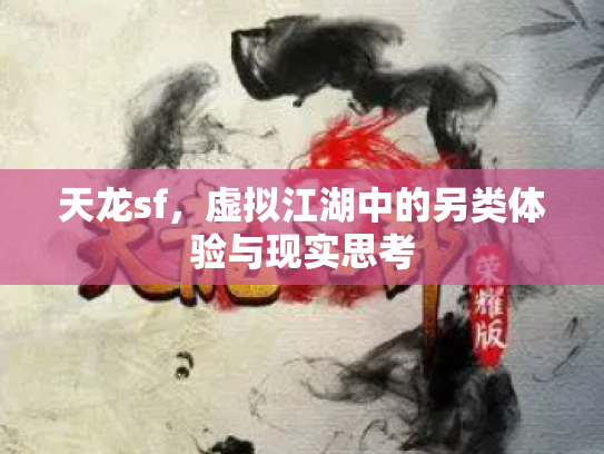 天龙sf，虚拟江湖中的另类体验与现实思考