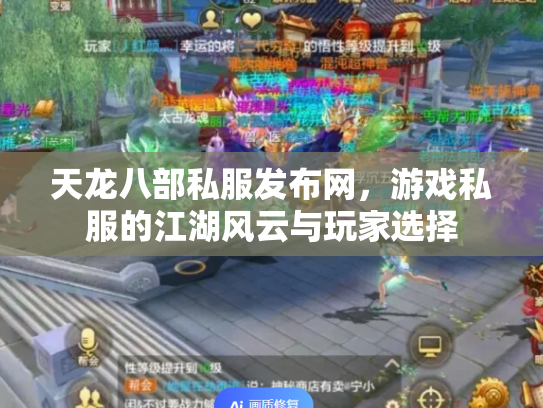 天龙八部私服发布网，游戏私服的江湖风云与玩家选择
