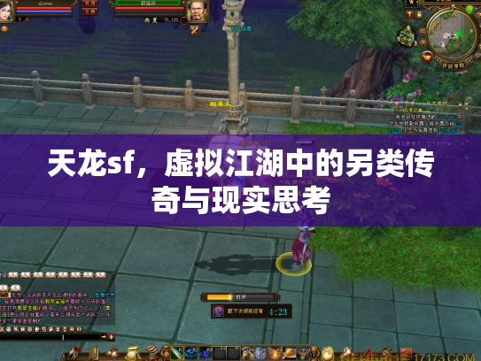 天龙sf，虚拟江湖中的另类传奇与现实思考