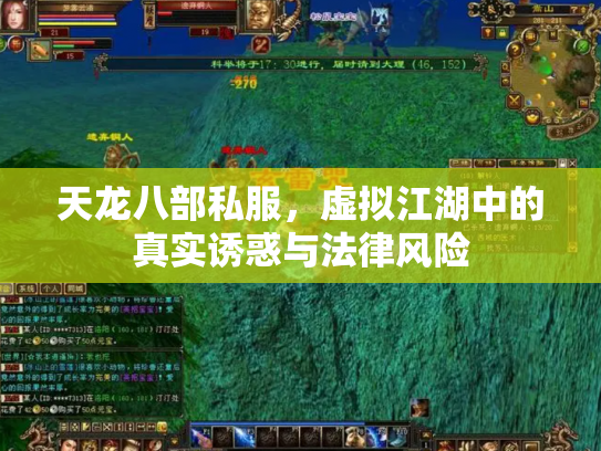 天龙八部私服，虚拟江湖中的真实诱惑与法律风险