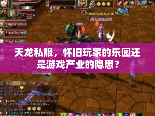 天龙私服，怀旧玩家的乐园还是游戏产业的隐患？