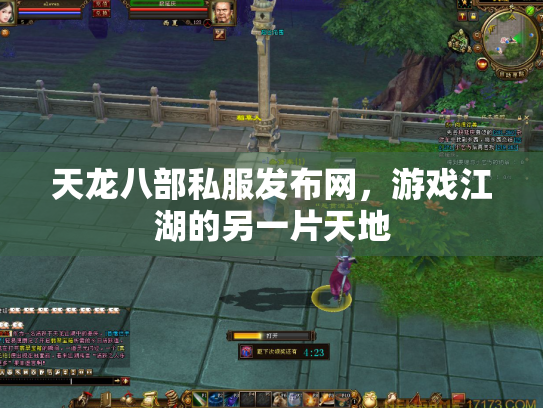 天龙八部私服发布网，游戏江湖的另一片天地