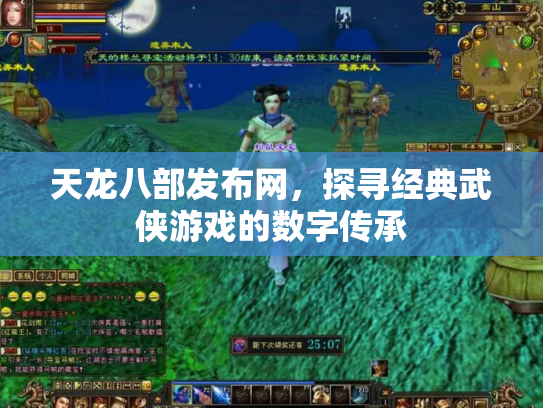 天龙八部发布网，探寻经典武侠游戏的数字传承