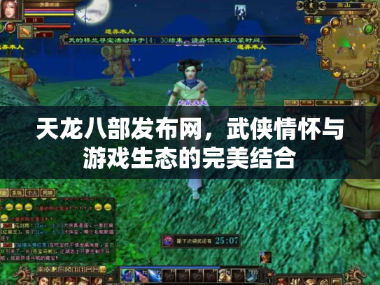 天龙八部发布网，武侠情怀与游戏生态的完美结合