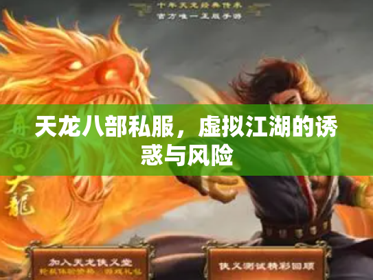 天龙八部私服，虚拟江湖的诱惑与风险