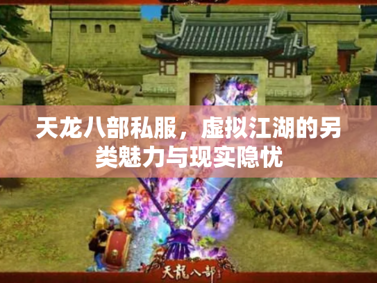 天龙八部私服，虚拟江湖的另类魅力与现实隐忧