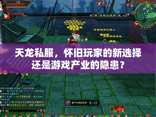 天龙私服，怀旧玩家的新选择还是游戏产业的隐患？