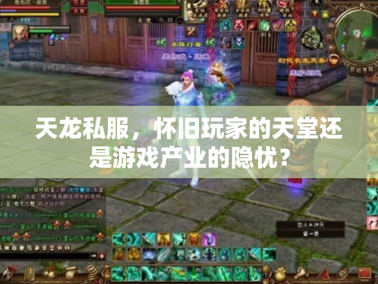 天龙私服，怀旧玩家的天堂还是游戏产业的隐忧？
