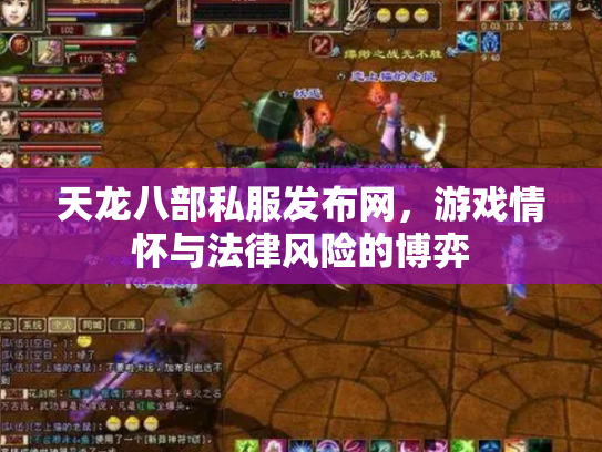 天龙八部私服发布网，游戏情怀与法律风险的博弈