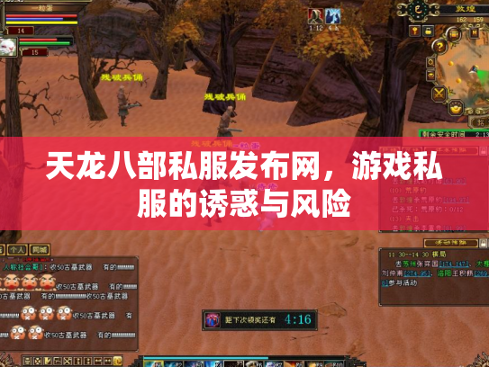 天龙八部私服发布网，游戏私服的诱惑与风险