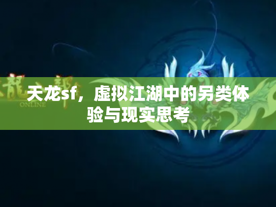 天龙sf，虚拟江湖中的另类体验与现实思考