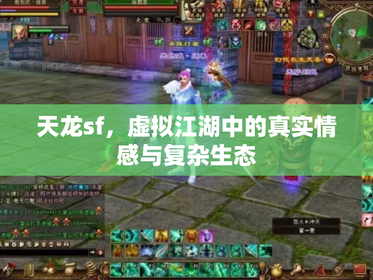 天龙sf，虚拟江湖中的真实情感与复杂生态