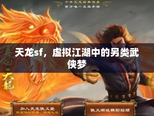 天龙sf，虚拟江湖中的另类武侠梦