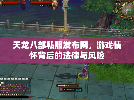 天龙八部私服发布网，游戏情怀背后的法律与风险