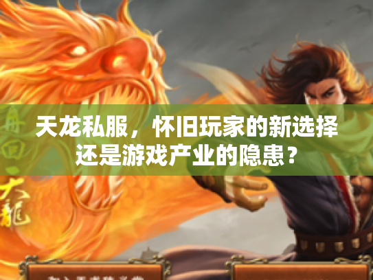 天龙私服，怀旧玩家的新选择还是游戏产业的隐患？