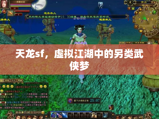 天龙sf，虚拟江湖中的另类武侠梦