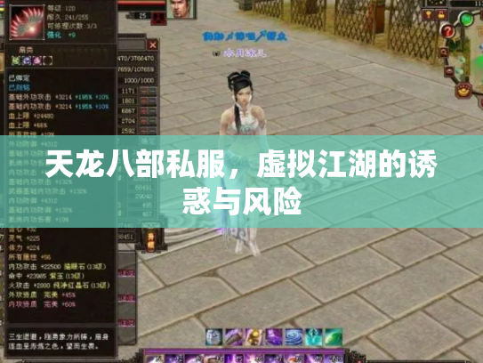 天龙八部私服，虚拟江湖的诱惑与风险