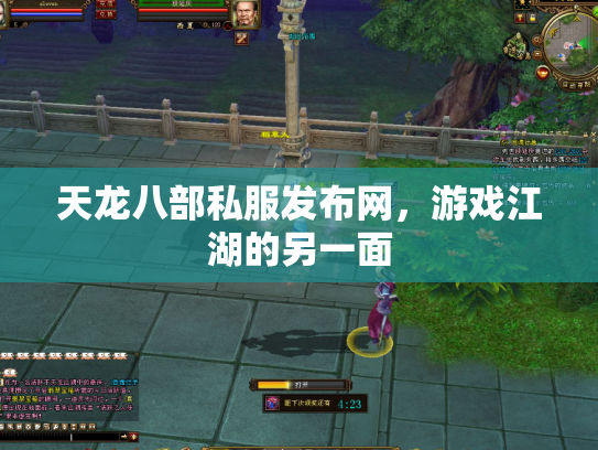 天龙八部私服发布网，游戏江湖的另一面