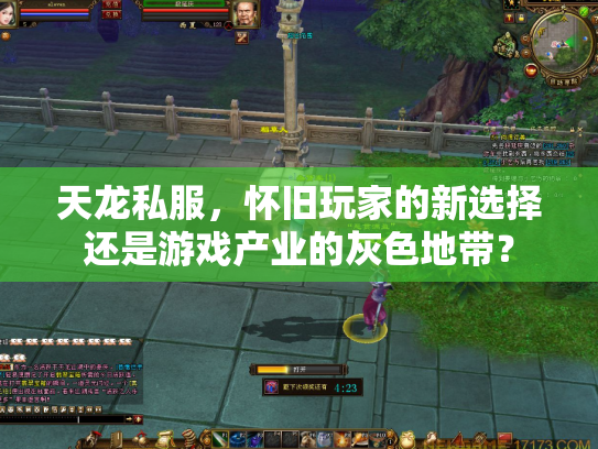 天龙私服，怀旧玩家的新选择还是游戏产业的灰色地带？
