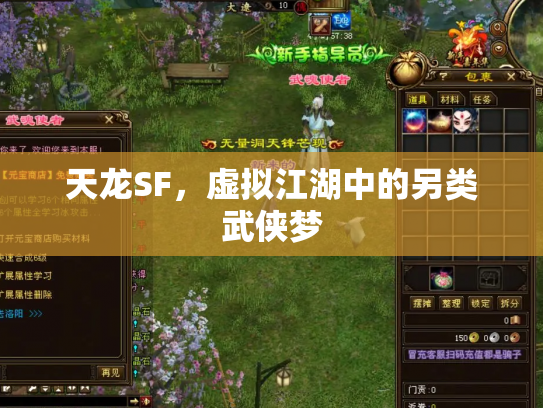 天龙SF，虚拟江湖中的另类武侠梦